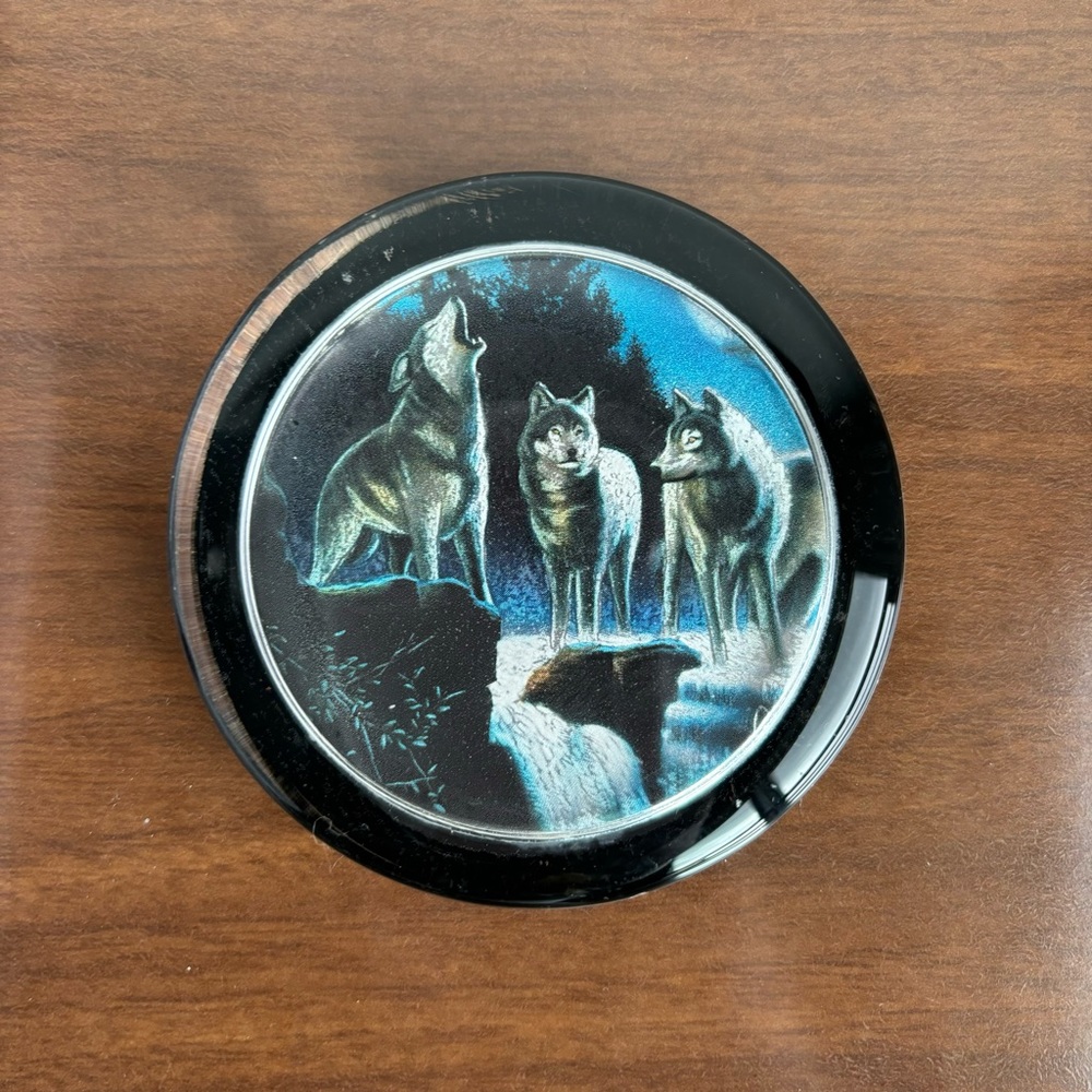 Via Vermont Glass Paperweight
